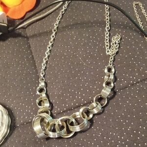 Elegant Silver Chain Necklace